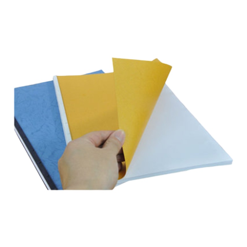 优玛仕 A4皮纹纸 装订封面 100张/包 浅蓝色