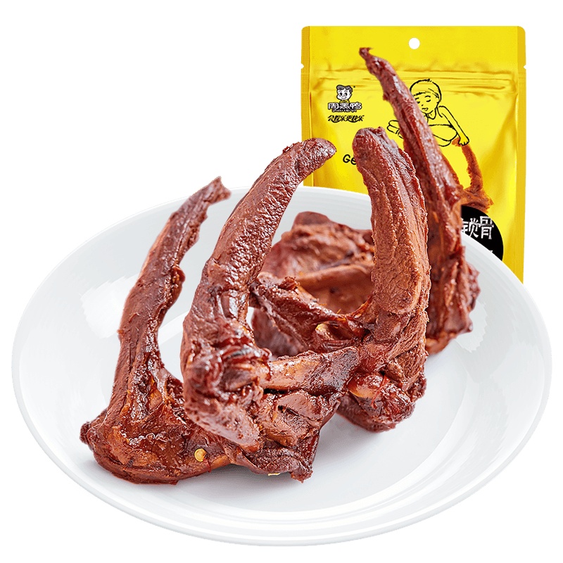 [周黑鸭_真空小包装] 卤鸭锁骨115g 熟食卤味零食 麻辣小吃特产