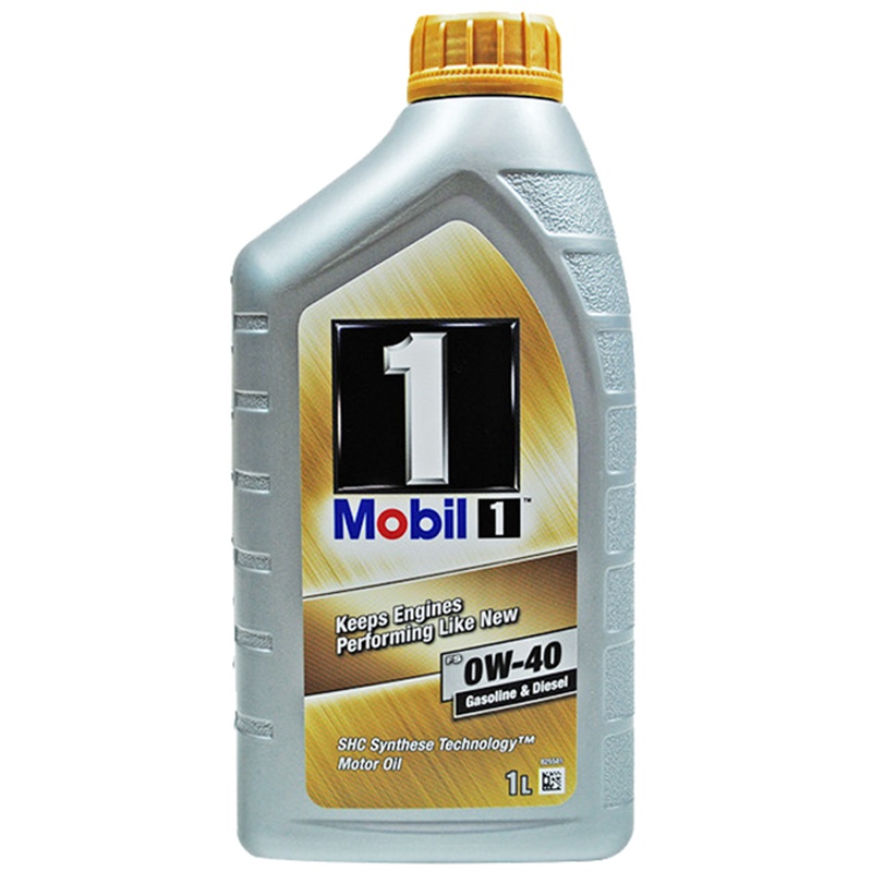 [金装FS]Mobil美孚 欧洲进口 1号 FS 0W-40 SN级 全合成机油 1L