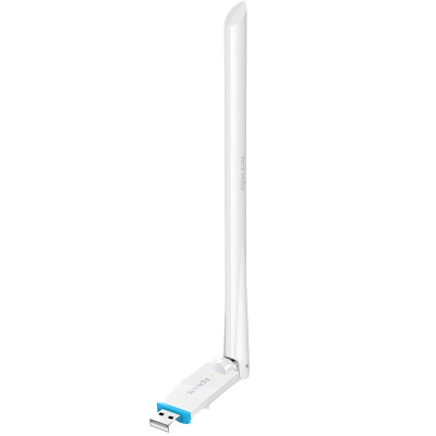 腾达(Tenda)U2免驱版 USB无线网卡随身WiFi接收器150M 6dBi高增益外置天线 台式机笔记本通用扩展器