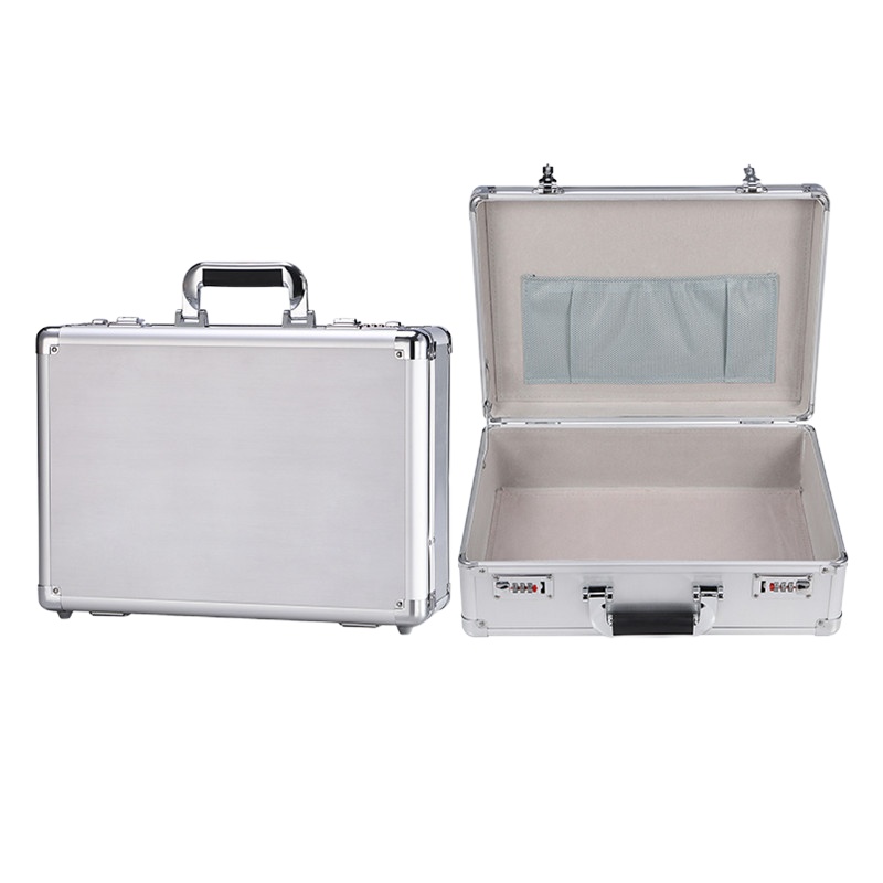 企购优品 银色 中号 密码锁 隐私收藏金属储物箱大容量家用 外箱尺寸：42*30*15 cm 单位：个