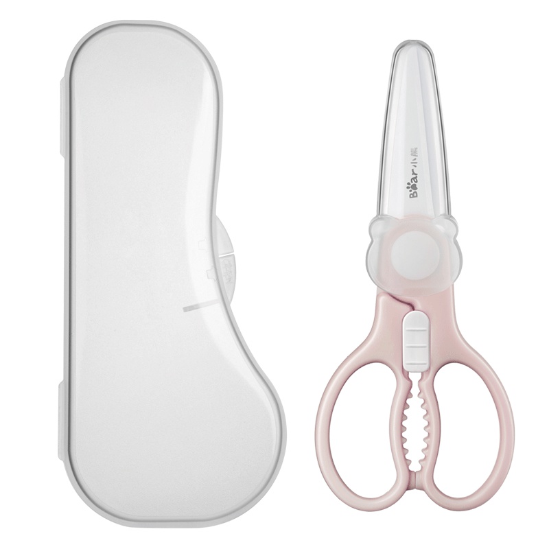 小熊电器(Bear)辅食剪婴儿便携式小食物剪刀陶瓷可外带食品研磨器MX-R0002(芋糖粉)