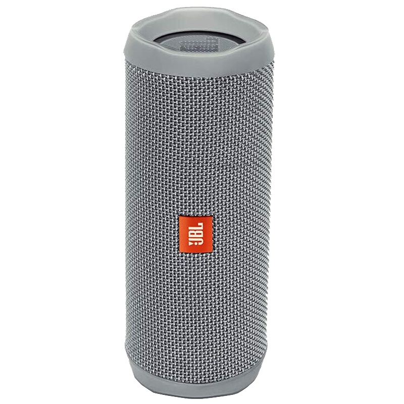 [聚会互动神器]JBL Flip4 音乐万花筒4 蓝牙4.2 防水设计便携迷你无线蓝牙音箱音响 灰色