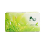 心相印抽纸 茶语系列 盒抽2层200抽面巾纸*1盒 新