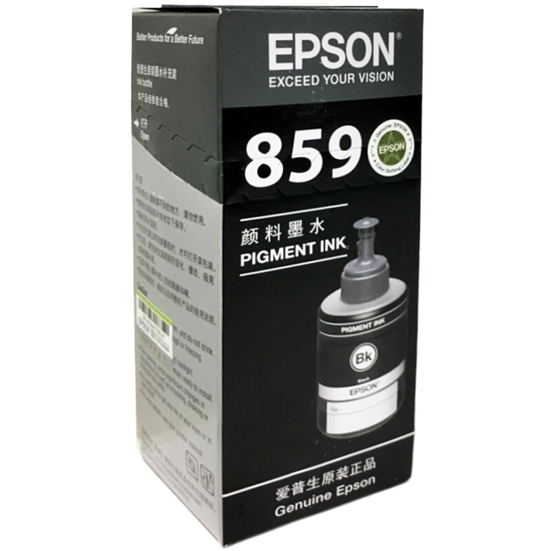 爱普生（EPSON）T8591黑色墨水 （适用于:M105/M205/L605/L655/L1455）