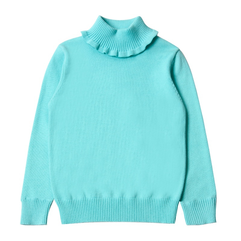 铅笔俱乐部童装2020秋冬新款女童高领毛衣大童儿童针织毛衫保暖