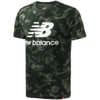 New Balance男装短袖T恤时尚针织休闲舒适运动服AMT91546