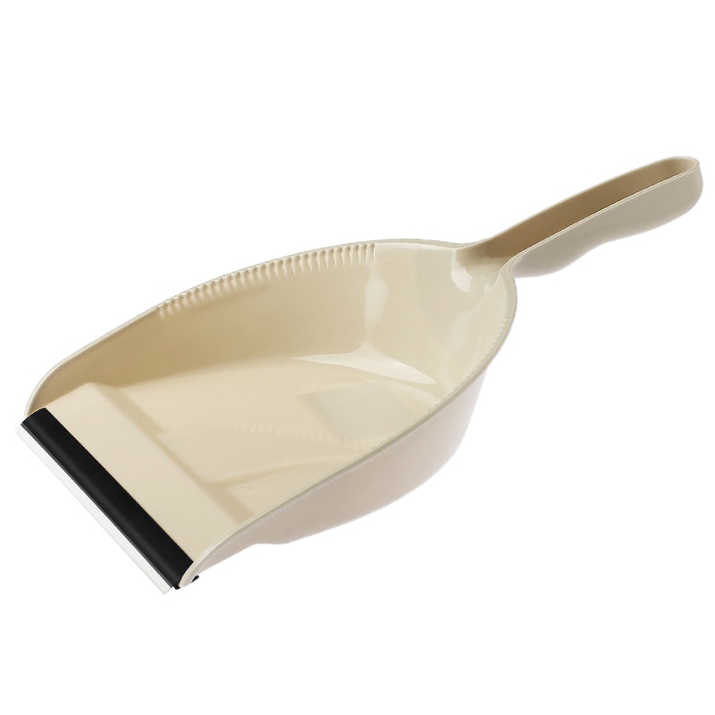 簸箕单个 家用 迷你纳丽雅垃圾铲撮子手持撮箕小号桌面清洁宿舍键盘 [卡其色]便携单个簸箕[加厚]