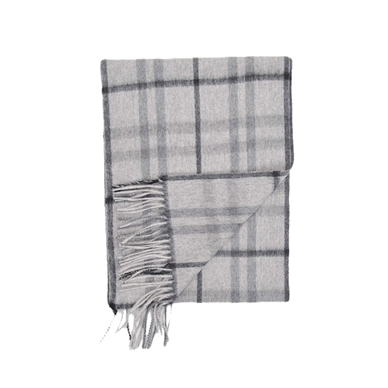 艾格围巾 A-D311 欧美春秋羊羔毛两用格纹围巾（单位：条）