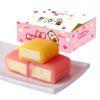 佬食仁(LAOSHIREN) [冰皮蛋糕500g/箱(10包)] 网红零食早餐速食懒人面包整箱充饥夜宵糕点小吃休闲食品