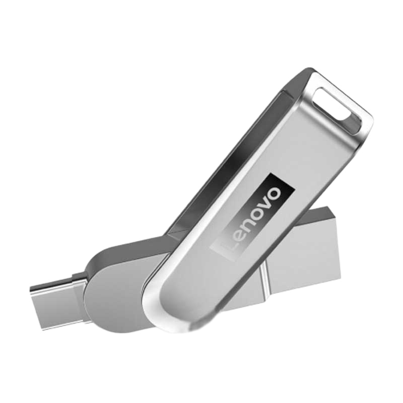 联想（Lenovo）U盘 X3C 128GB Type-C 全金属 双接口旋转 高速读写手机电脑通用