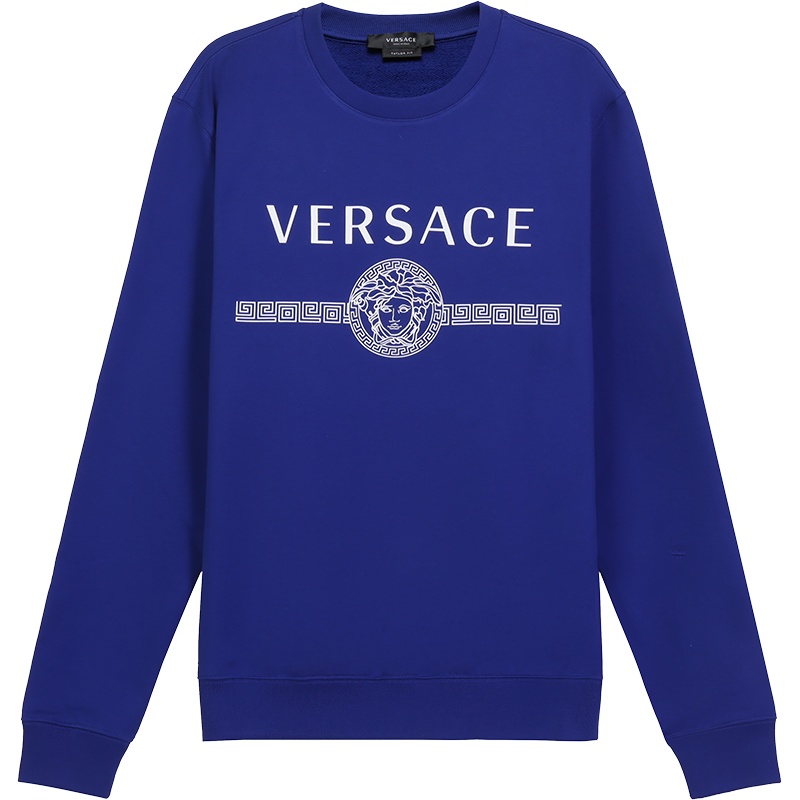 范思哲 VERSACE 男士 棉质圆领长袖卫衣运动衫A87574 A231242