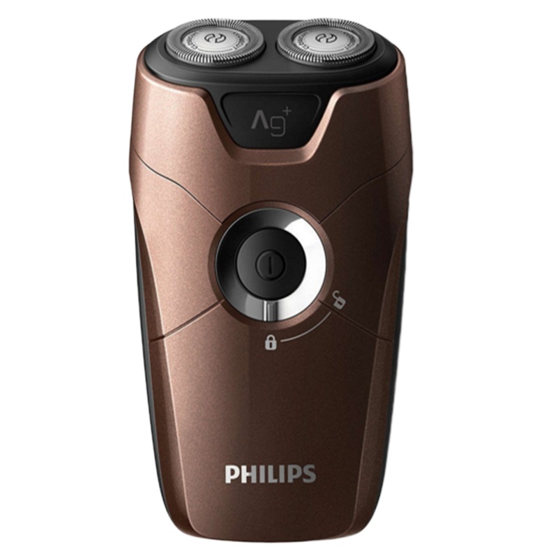 飞利浦（PHILIPS） 电动剃须刀 S210/12 双刀头刮胡刀 非充电式胡须刀S205升级版