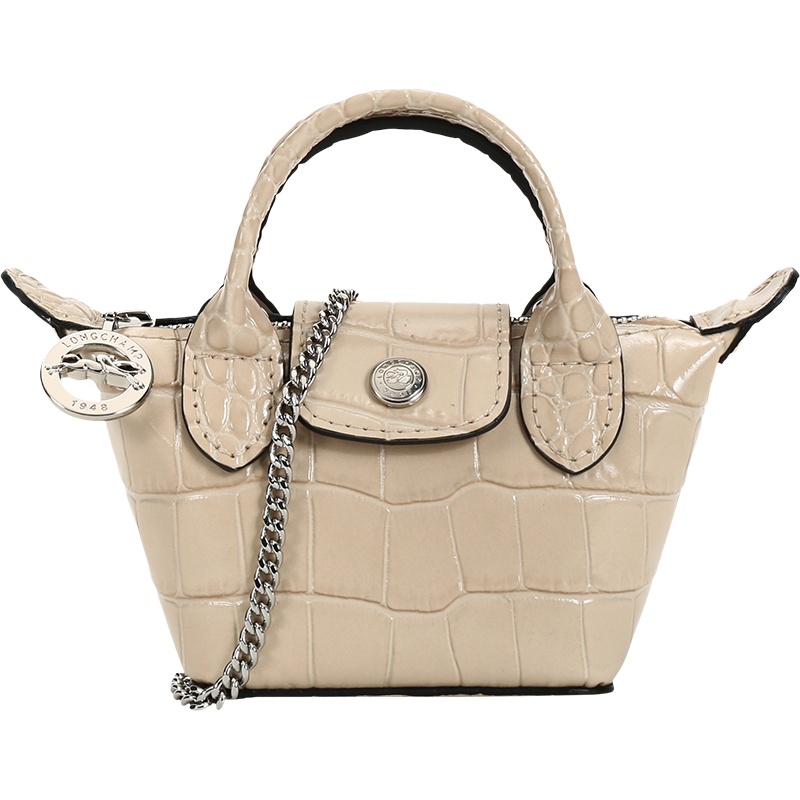 21春夏 LONGCHAMP 珑骧 女士 牛皮 零钱包装饰包 10099 HVC