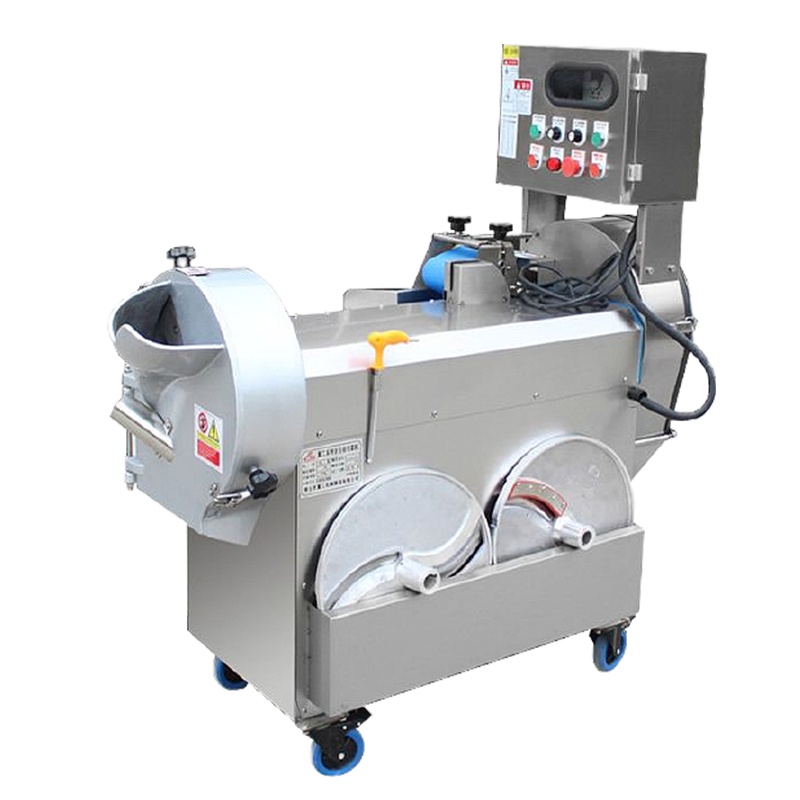 乐创(lecon)商用多功能切菜机 304不锈钢食堂土豆黄瓜萝卜切片切丝切丁机 JG-801