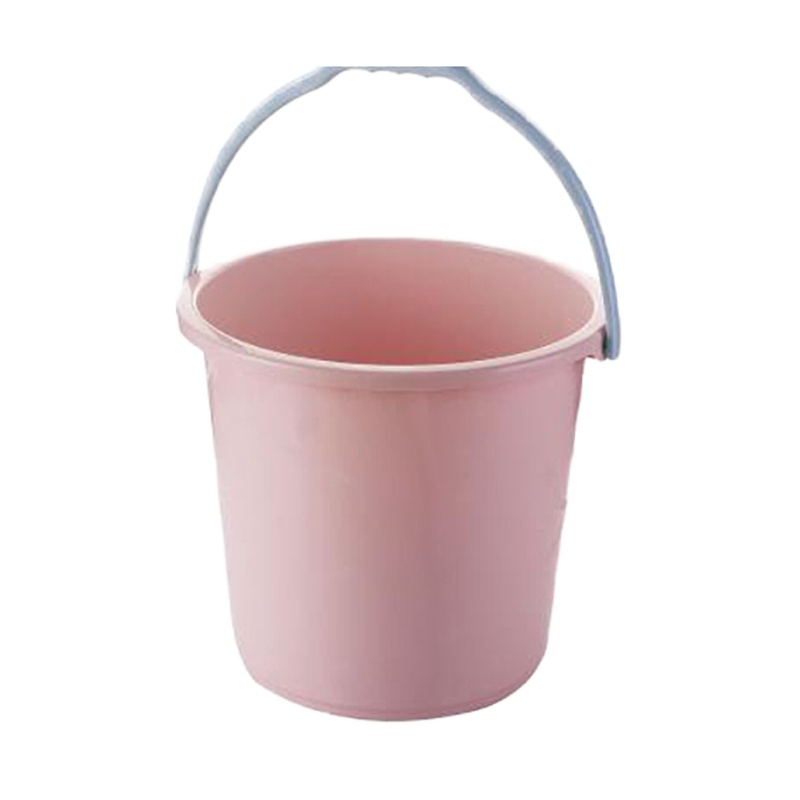 洗衣桶家用手提塑料水桶圆桶 8L 颜色随机