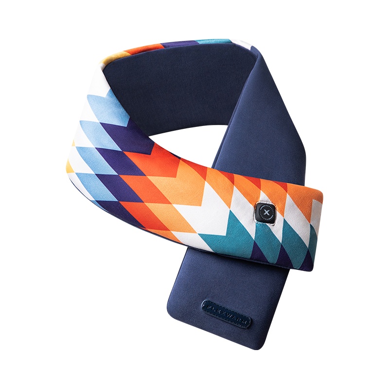 飞乐思发热围巾护颈颈椎热敷加热围脖智能防寒保暖护颈神器礼物交织热浪