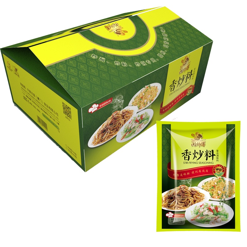 香炒料 炒粉调味料 炒面调料 炒饭专用粉 炒菜王 米粉河粉 沙县 铁板 商用 闽师傅 908克x10袋