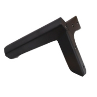 欧式极简古达金属脚沙发脚茶几脚电视脚浴室柜脚床支撑脚家具支撑腿 12cm_金色_可调中脚_