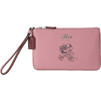 COACH 蔻驰 奢侈品 女士DISNEY X COACH系列皮革手拿包零钱包 37540B