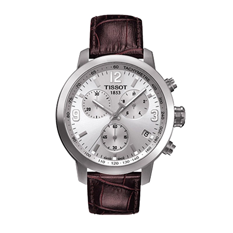 天梭(TISSOT)骏驰200系列时尚休闲商务皮带石英男士手表T055.417.16.037.00