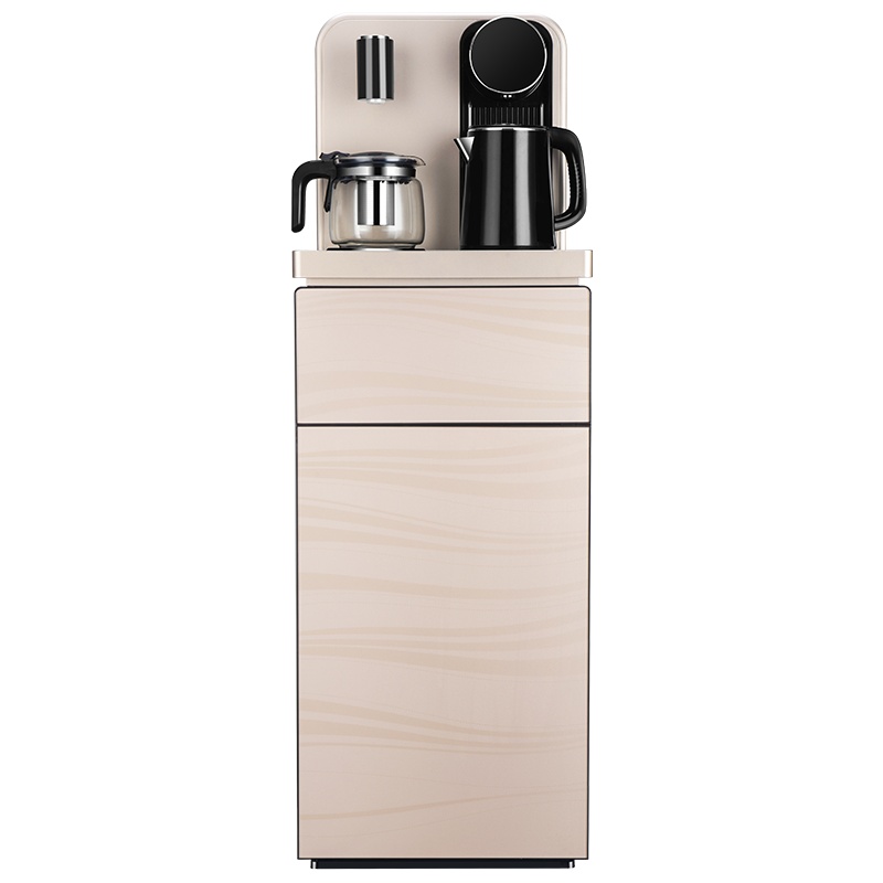 贝尔斯盾(BRSDDQ)饮水机56款金色冷热型茶吧机冰热立式全自动上水柜式智能家用自营桶装水下置式水桶台式办公室