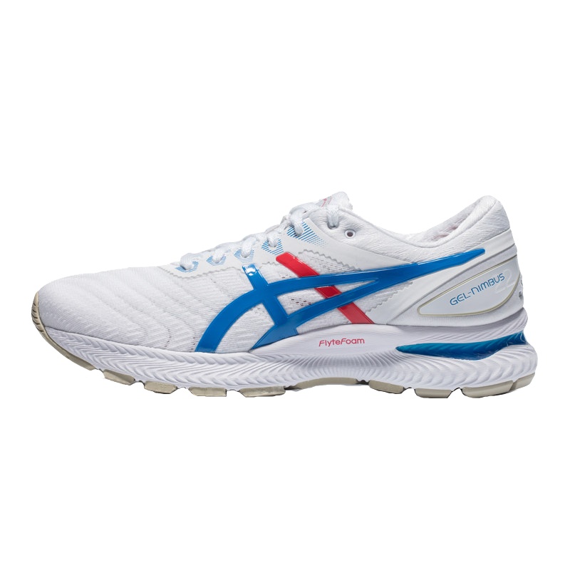 亚瑟士(ASICS)2020新款 GEL-NIMBUS 22男士缓冲复古跑步鞋 1011A780-100