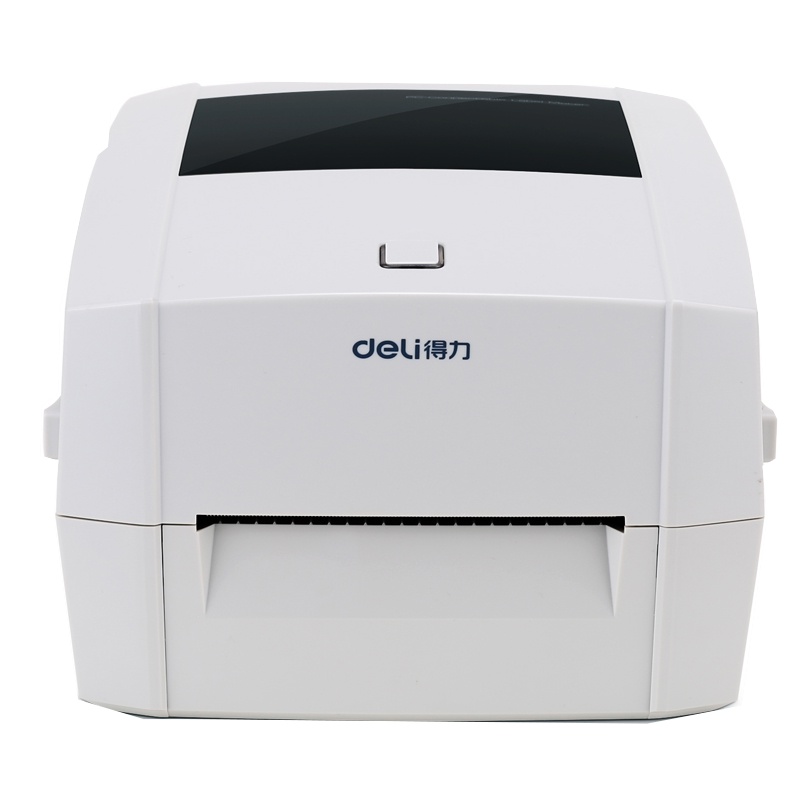 得力 DL-888T 热敏热转印标签打印机 电子面单小票不干胶条码打印机