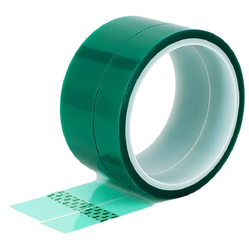 快背克 PET绿色高温胶带 50mm(50卷)