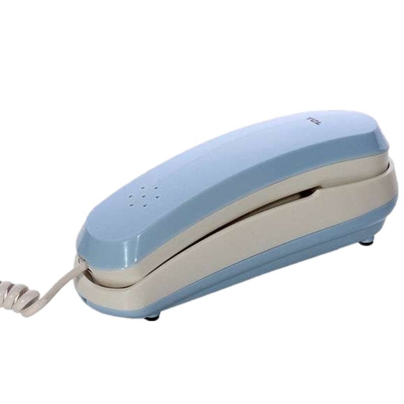 TCLHA868(9A)P/T有绳话机 卧室酒店浴室时尚创意挂墙壁挂式电话机(米白)