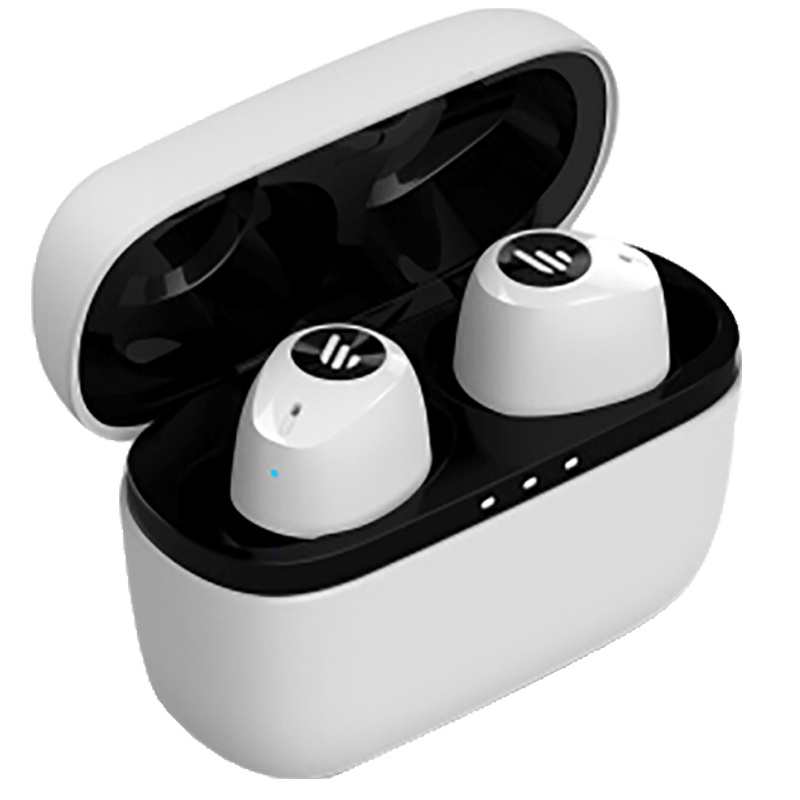 Edifier/漫步者 W2蓝牙耳机真无线迷你超小运动跑步微型入耳式耳机自带充电仓苹果小米通用 白色