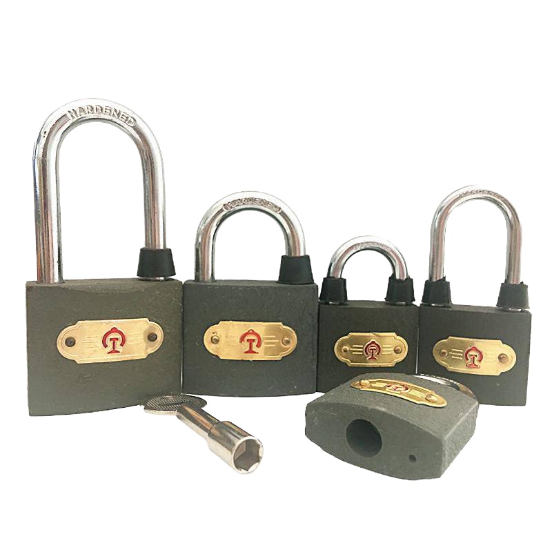 企购优品铁路信号锁 内六角内五角内三角钥匙 38铁路通内六角加长勾(4公分勾)铁路锁