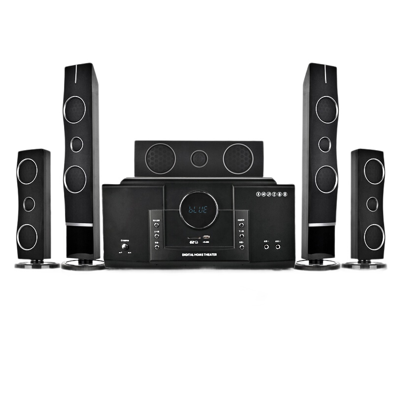 现代 HYUNDAI H3 家庭影院音响组合 KTV套装 模拟5.1音响设备客厅电视家用壁挂落地音箱 有源家庭影院