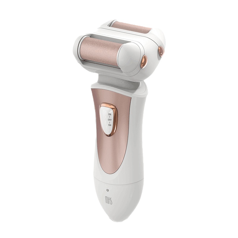 美克斯(MKS)电动修脚器 NV8615 充电式磨脚器磨足器足部护理去老茧工具 电动修足机香槟金