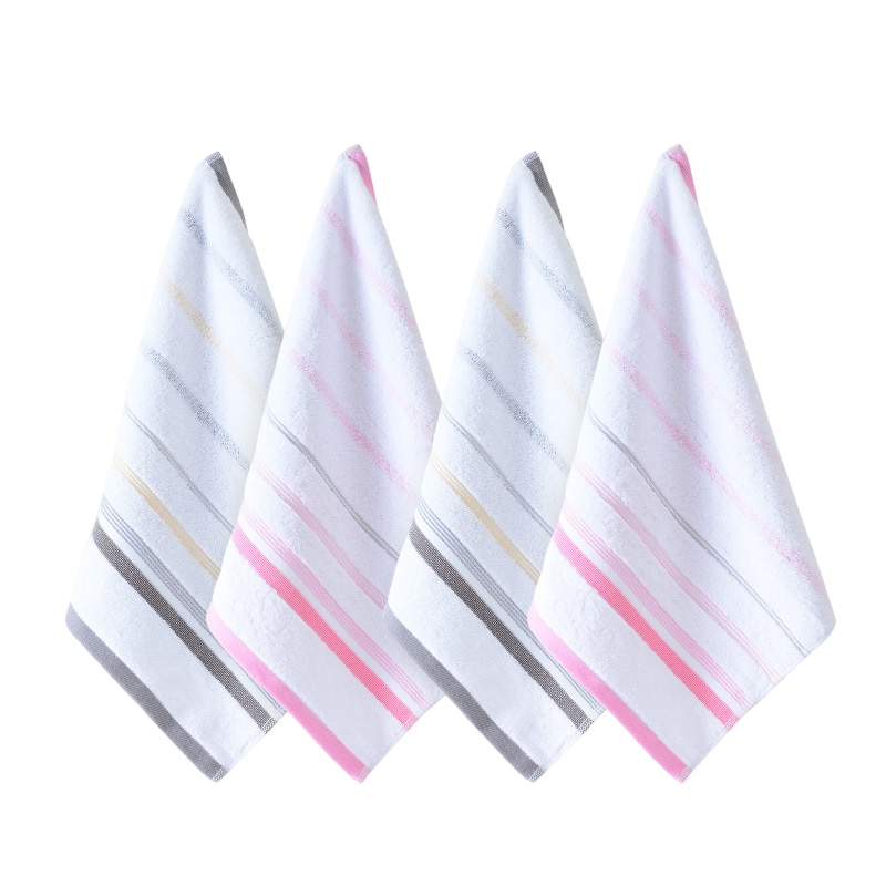 洁丽雅6409方巾 正方形四方面巾洗脸巾家用擦脸擦手巾34*34CM 白色 单条装(单位:件)