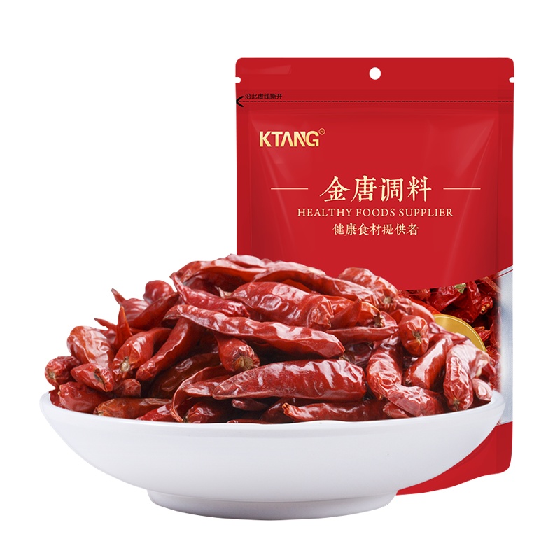 金唐KTANG 干辣椒50g/袋装 香料 火锅调料 炒菜调料