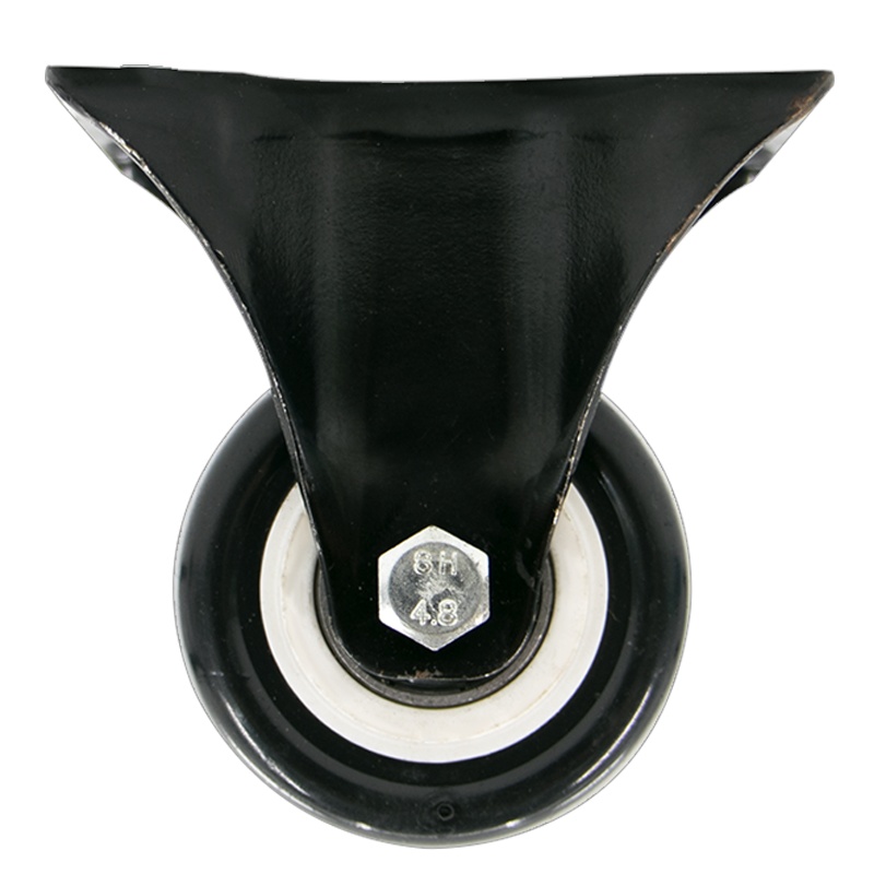 海斯迪克 HKZ-23 静音万向脚轮 金钻轮 PVC双轴承定向家具轮轱辘脚轮电脑椅配件滑轮 2.5寸定向/2个