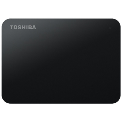 东芝(TOSHIBA)4TB 移动硬盘新小黑A3 USB3.0 2.5英寸兼容Mac电脑移动硬盘 稳定耐用 商务黑