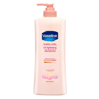 凡士林(Vaseline) 亮彩修复 烟酰胺身体润肤乳 粉色 400ml 提亮肤色 滋润修护