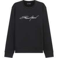 EMPORIO ARMANI 阿玛尼 男士 棉/莫代尔纤维圆领长袖卫衣运动衫 3K1MD4 1JTNZ