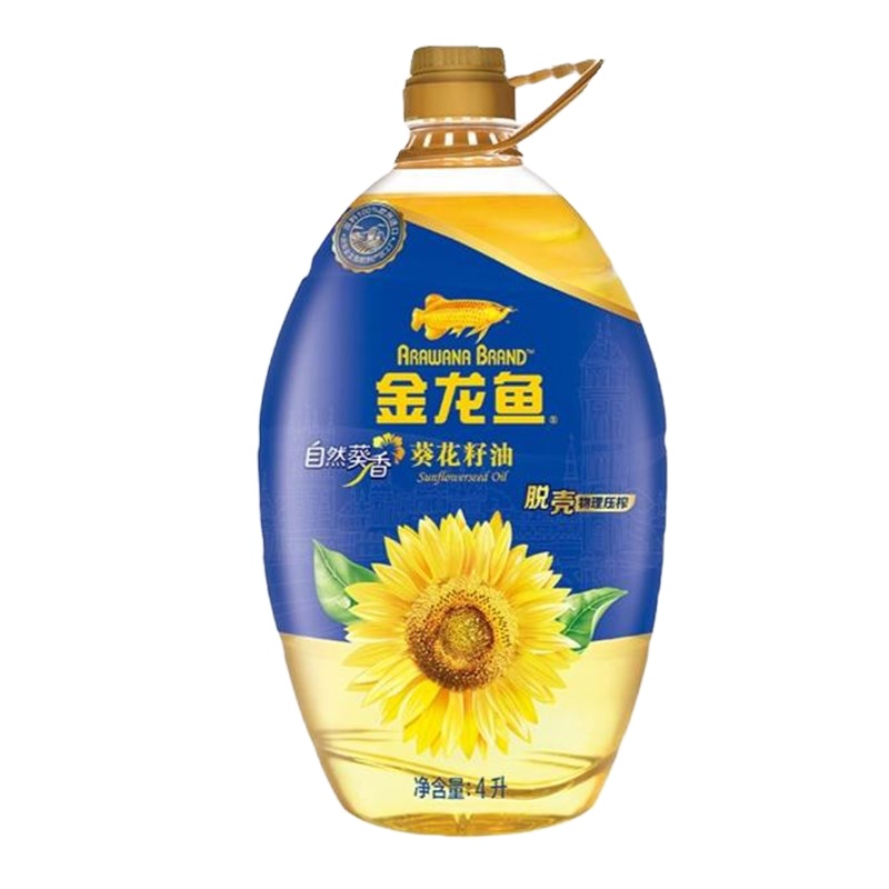 金龙鱼 阳光葵花籽油5L*4