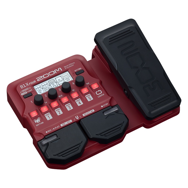 ZOOM电吉他综合效果器G1 FOUR G1X FOUR 贝斯效果器 B1 B1X FOUR 乐器配件