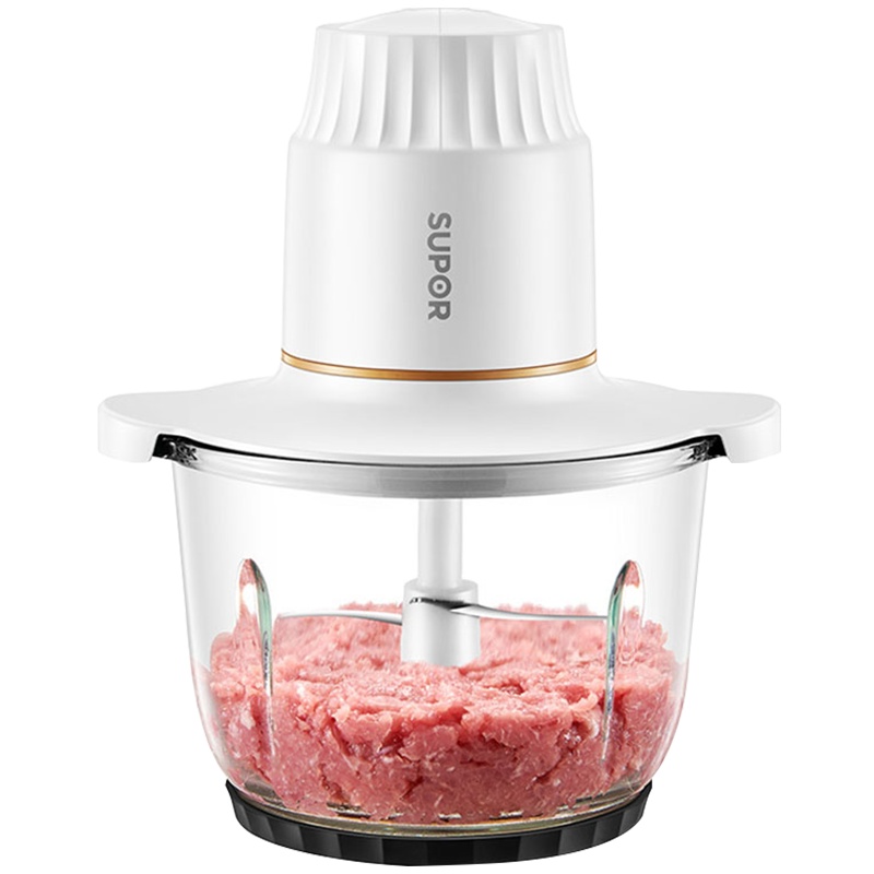 苏泊尔(SUPOR)绞肉机家用电动小型不锈钢多功能搅肉料理机搅拌机碎菜打馅一机多用JR10-300