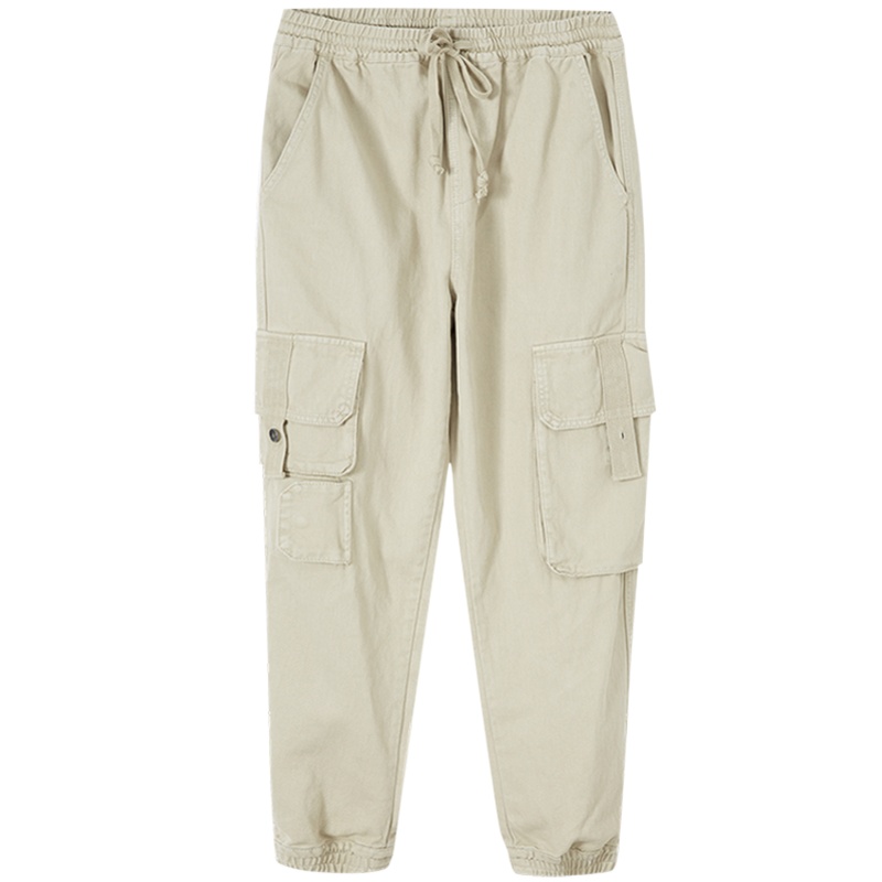 [1件5折价:80]美特斯邦威工装牛仔裤男韩版潮流新款秋季军装风多袋慢跑裤男