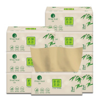 祈萌本色抽纸小规格S码3层软包抽纸100抽/包 27包整箱