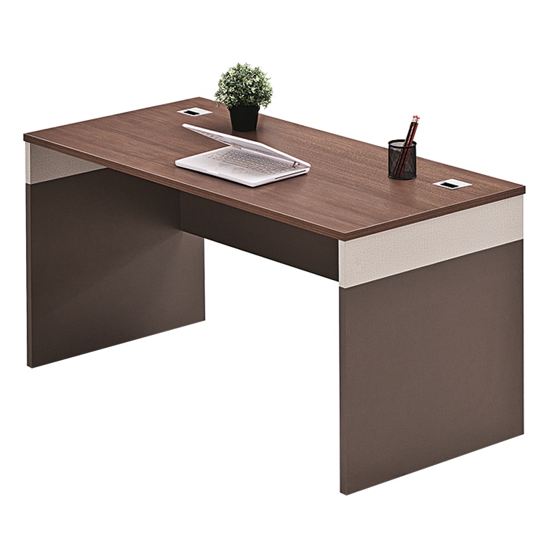 【藏書閣】办公桌简约现代经济型1.4米职员办工写字台