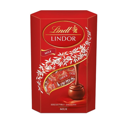 LINDT瑞士莲软心巧克力600G牛奶巧克力口味