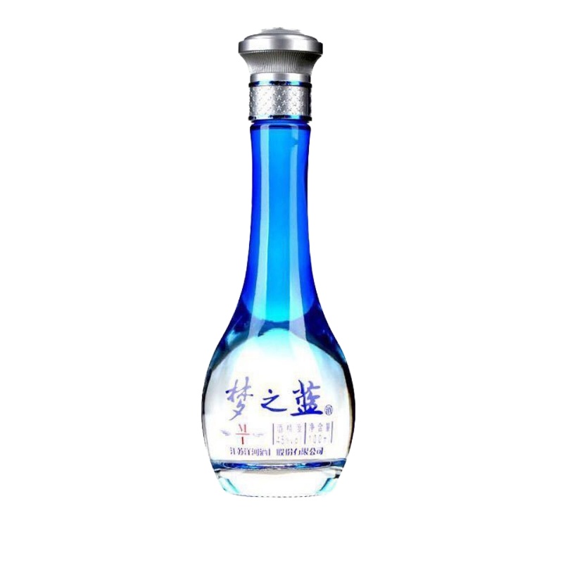 洋河蓝色经典 梦之蓝M1 45度100ml 单瓶白酒 小瓶白酒