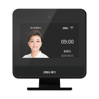 得力(deli)D5智能云考勤机 多张人脸同时识别打卡签到机 手机定位考勤wifi联网打卡