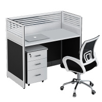 欧宝美屏风工位办公桌职员位工作位电脑桌